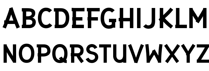 Gaffer Type Display Font LOWERCASE