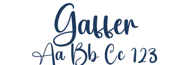 Gaffer Font Preview