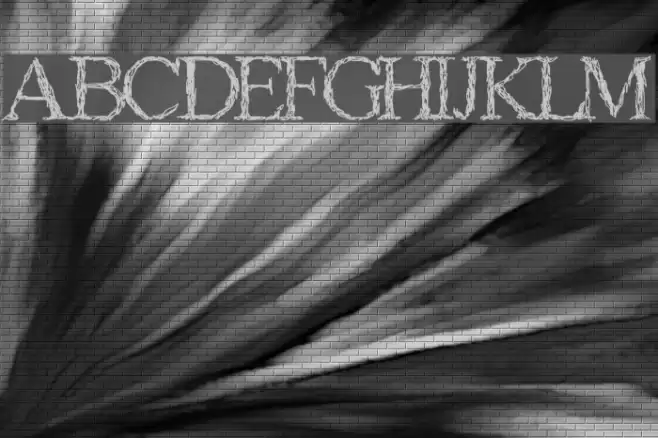 Gagaille premiere Font examples