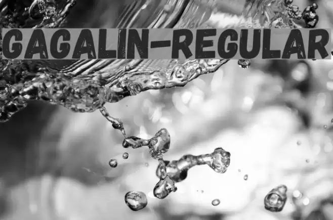 Gagalin-Regular Шрифта examples