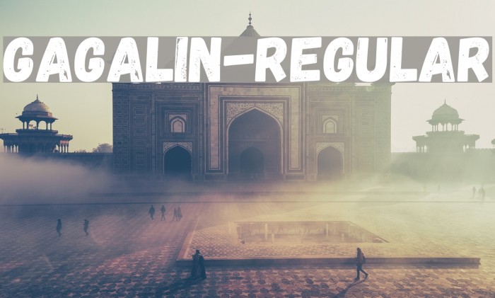 Gagalin-Regular Font examples