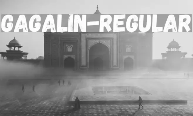 Gagalin-Regular Шрифта examples