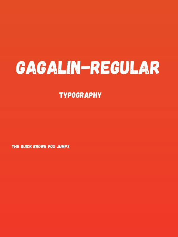 Gagalin-Regular Poster