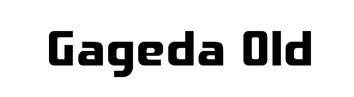 Gageda Old Font