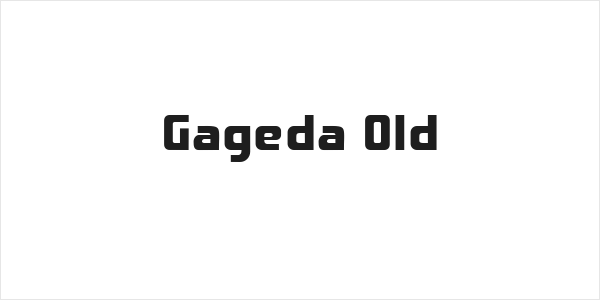 Gageda Old Logo