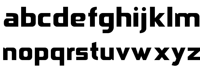 Gageda Old Font LOWERCASE
