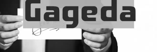 Gageda Font examples