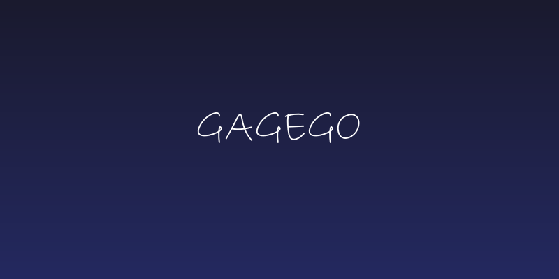Gagego Social Header