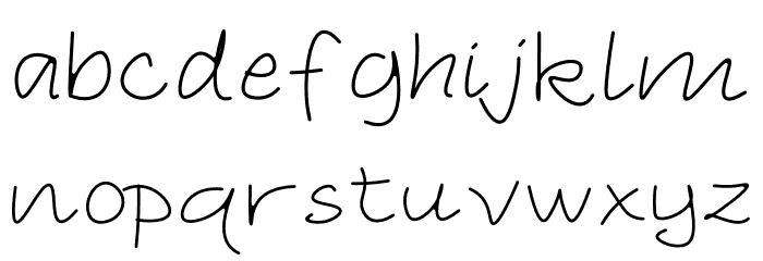 Gagego Font LOWERCASE