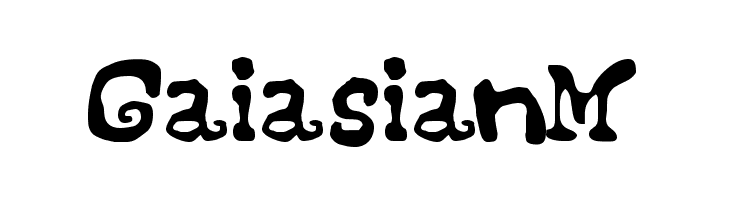 GaiasianM  Free Fonts Download