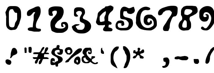 GaiasianM Font OTHER CHARS