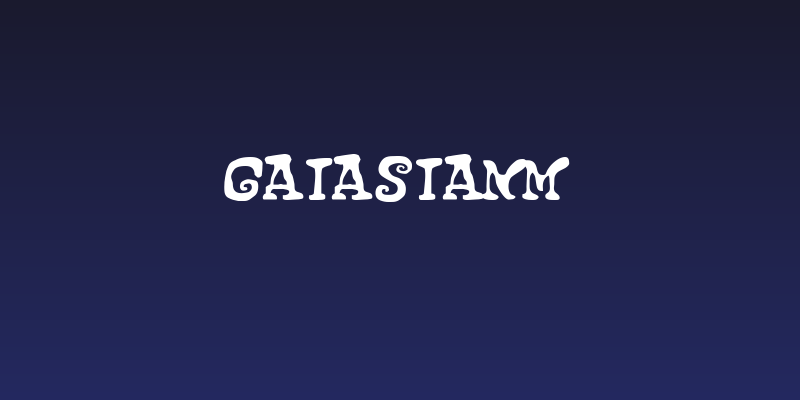 GaiasianM Social Header