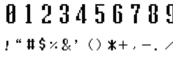 Gaiatype Font OTHER CHARS