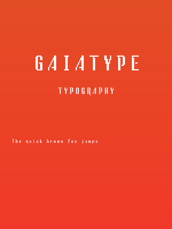 Gaiatype Poster