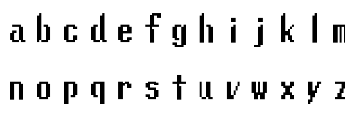 Gaiatype Font LOWERCASE