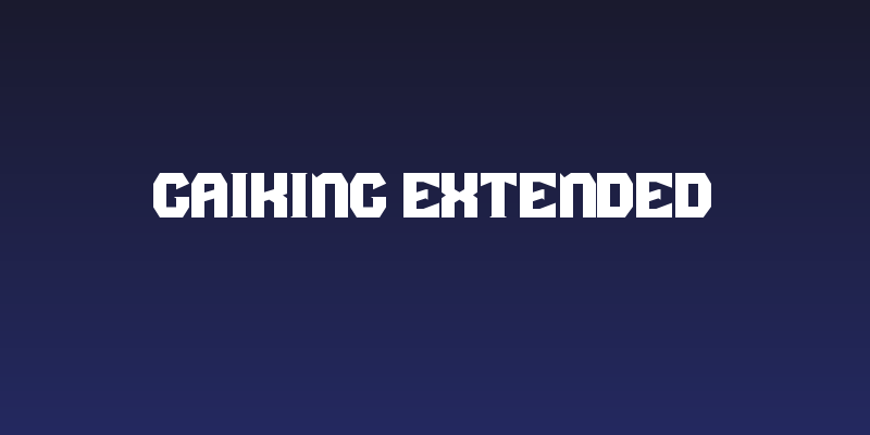 Gaiking Extended Social Header