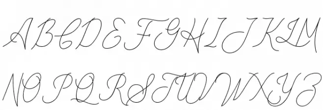 Gailenia Schriftart Groß