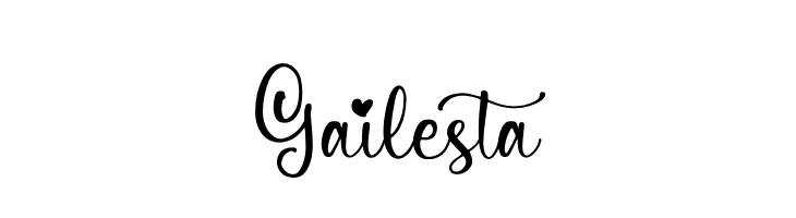 Gailesta  Descarca Fonturi Gratis