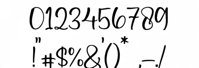 Gailesta Font OTHER CHARS