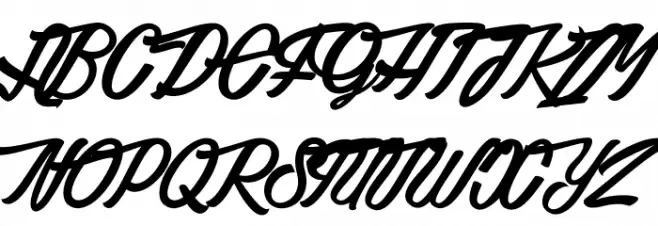 Gaillarde des Sentiers_PersonalUseOnly Schriftart Groß