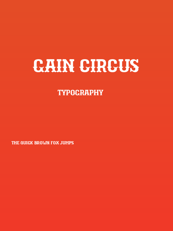 Gain Circus Poster