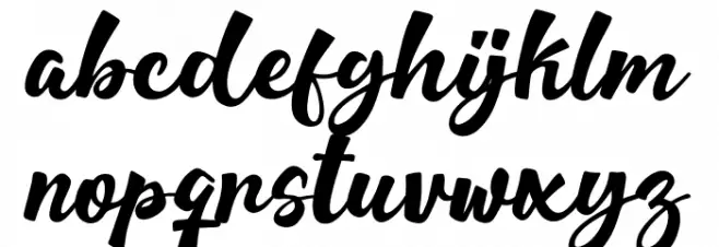 Gak Tahu خط أحرف صغيرة