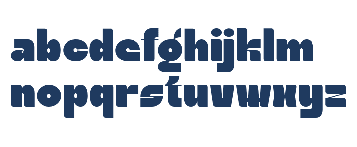 Gakero DEMO Regular Lowercase