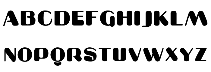 Gakuwa Regular フォント 大文字