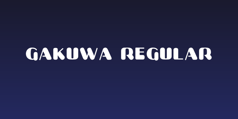 Gakuwa Regular Social Header