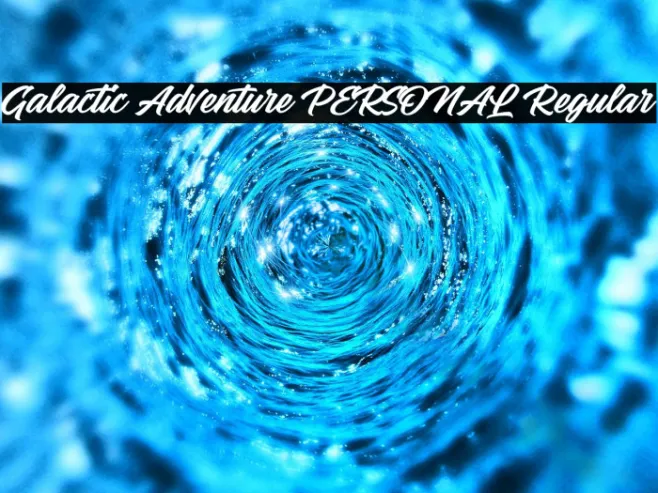 Galactic Adventure PERSONAL Regular Example 3