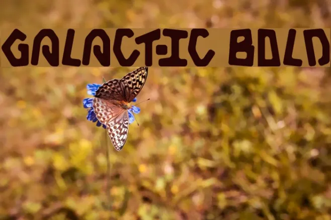 Galactic Bold Example 1