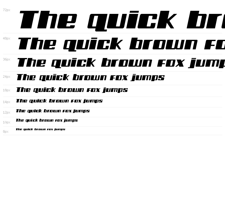 Galactic Storm Expanded Italic Waterfall