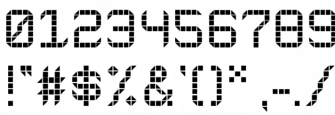 GalacticSpaceport Font OTHER CHARS