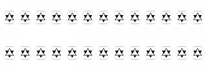 Galactica-Pyramid-Card-Game Font Litere mari