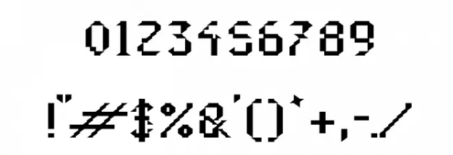 Galactica S Bold Font OTHER CHARS