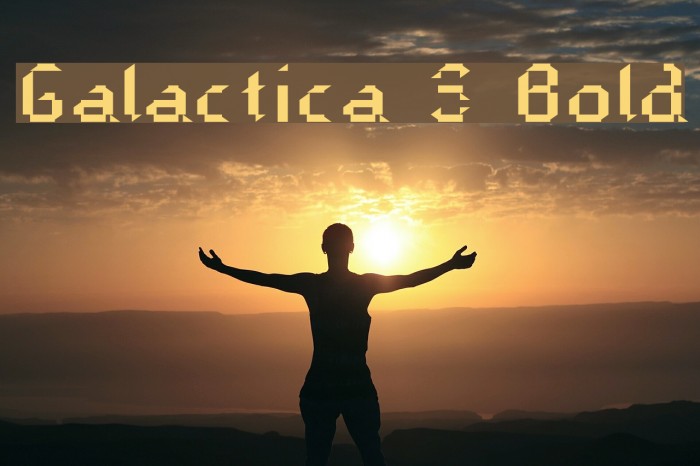 Galactica S Bold Example 2