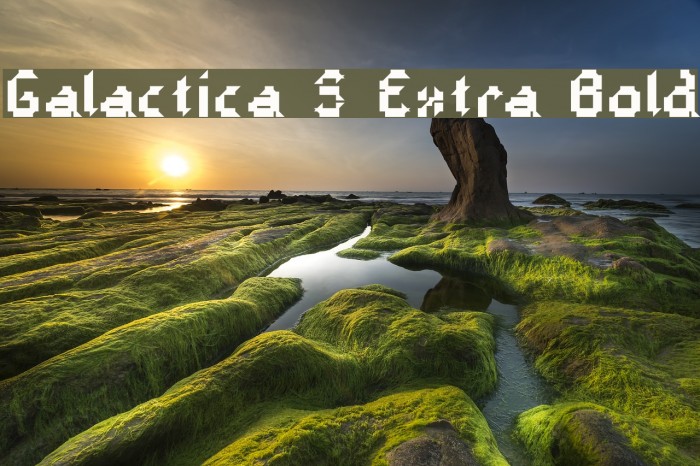 Galactica S Extra Bold Example 1