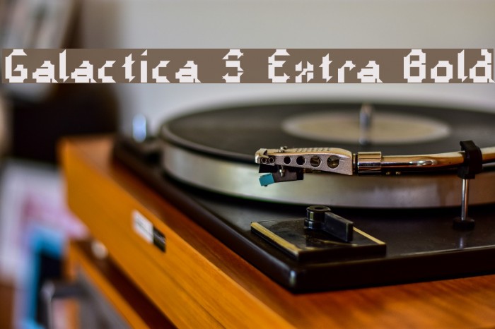 Galactica S Extra Bold Example 2