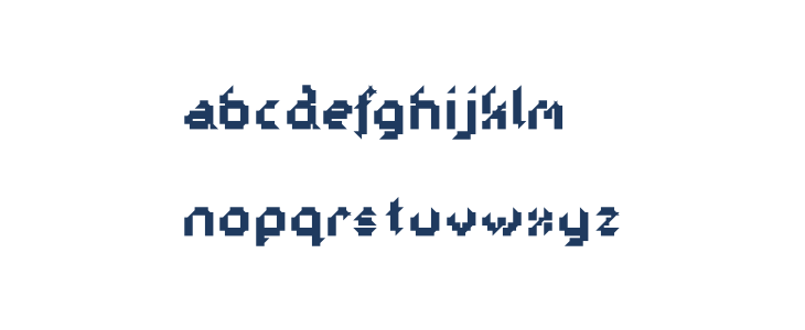 Galactica S Extra Bold Lowercase