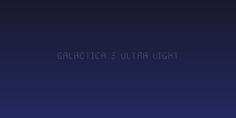 Galactica S Ultra Light Social Header