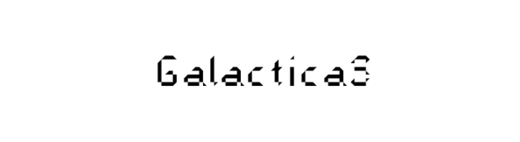 Galactica S  フリーフォントのダウンロード