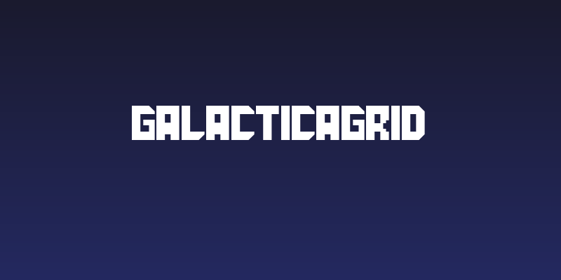 GalacticaGrid Social Header