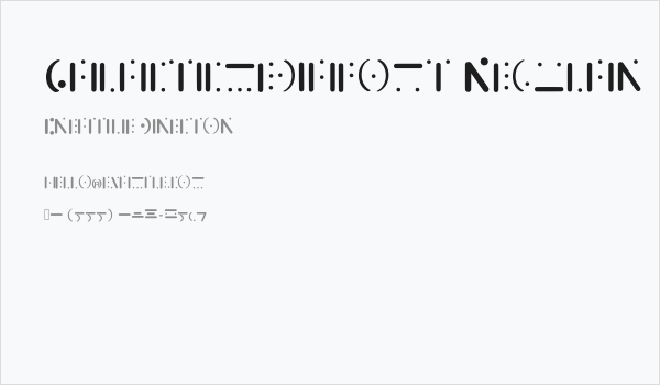 Galacticmediafont Regular Business Card