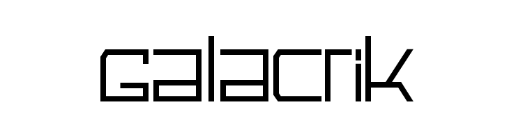 Galactik  免费字体下载