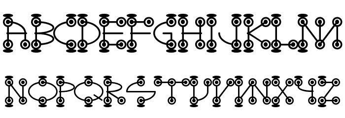GalactoseTWO Font OTHER CHARS
