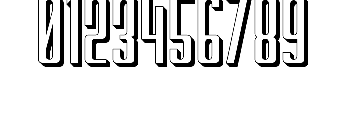 Galah Panjang 3D Font OTHER CHARS