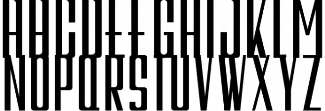 Galah Panjang Bold Schriftart Groß