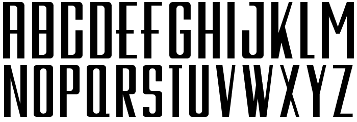 Galah Panjang Bold Font LOWERCASE
