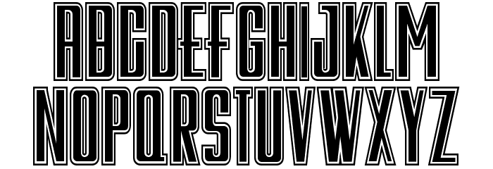Galah Panjang College Font LOWERCASE