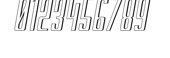 Galah Panjang Italic Font OTHER CHARS